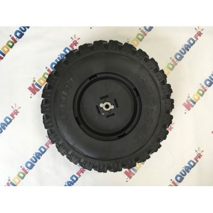 Roue en gomme pour Jeep Storm Racer 24 Volts