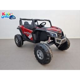 Buggy Scorpion 24 Volts 7Ah version "Rouge Spider", 4 moteurs, buggy deux places, buggy électrique enfant
