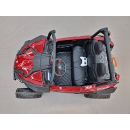 Buggy Scorpion 24 Volts 7Ah version "Rouge Spider", 4 moteurs, buggy deux places, buggy électrique enfant
