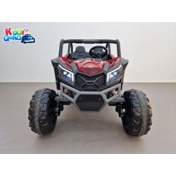 Buggy Scorpion 24 Volts 7Ah version "Rouge Spider", 4 moteurs, buggy deux places, buggy électrique enfant