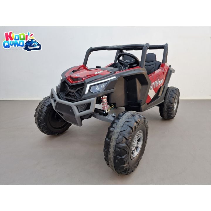 Buggy Scorpion 24 Volts 7Ah version "Rouge Spider", 4 moteurs, buggy deux places, buggy électrique enfant