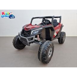 Buggy Scorpion 24 Volts 7Ah version "Rouge Spider", 4 moteurs, buggy deux places, buggy électrique enfant