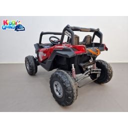 Buggy Scorpion 24 Volts 7Ah version "Rouge Spider", 4 moteurs, buggy deux places, buggy électrique enfant