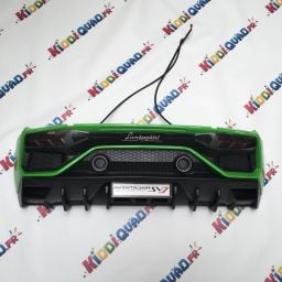Pare-chocs arrière complet couleur "Vert" pour Lamborghini Aventador SVJ 24 Volts