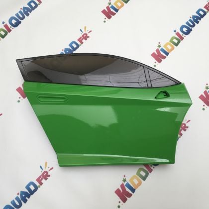 Porte latérale côté "droit" complète couleur "Vert" pour Lamborghini Aventador SVJ 24 Volts