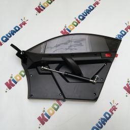 Porte latérale côté "droit" complète couleur "Jaune" pour Lamborghini Aventador SVJ 24 Volts