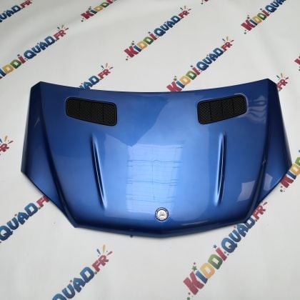 Capot bleu métallisé Mercedes GLS 63 4Matic