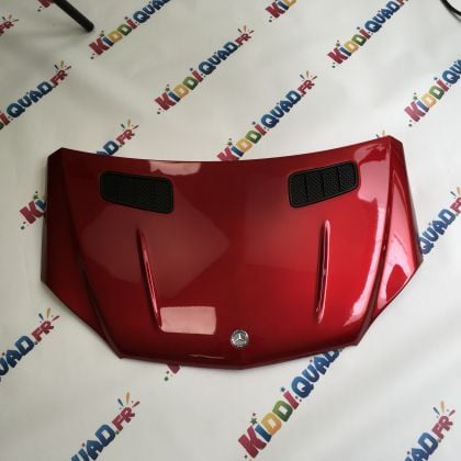 Capot rouge métallisé Mercedes GLS 63 4Matic