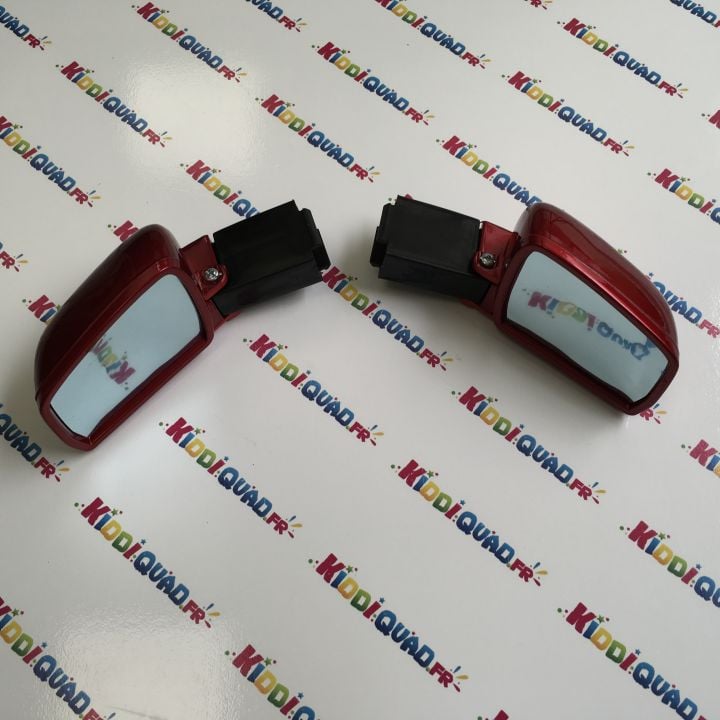 Paire de rétroviseurs rouge Merecedes GLS 63 4Matic