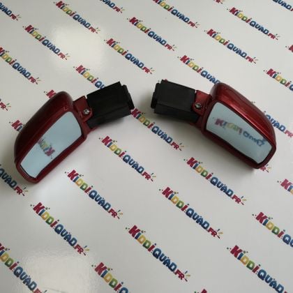 Paire de rétroviseurs rouge Merecedes GLS 63 4Matic