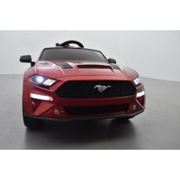 Ford Mustang GT Rouge avec écran MP4, voiture électrique pour enfant 24 volts 1 place