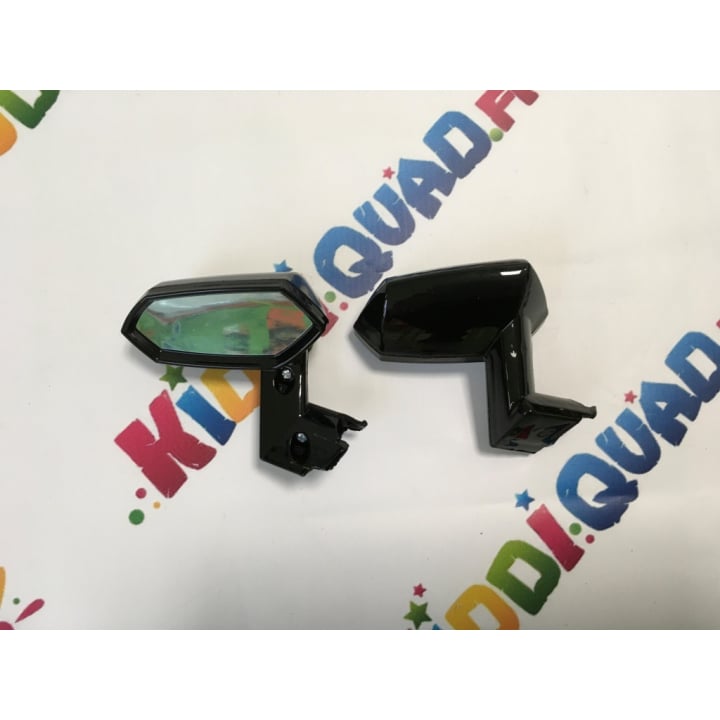Paire de rétroviseurs couleur "Noir" pour Lamborghini SVJ