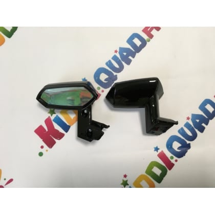 Paire de rétroviseurs couleur "Noir" pour Lamborghini SVJ