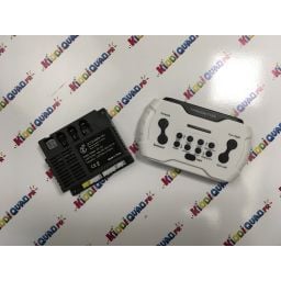 Pack Boitier de contrôle 2.4Ghz + télécommande parentale pour tracteur pelleteuse 12V