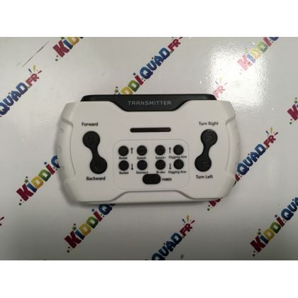 Télécommande parentale 2.4Ghz pour tracteur pelleteuse 12V
