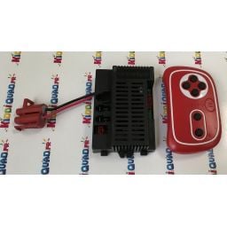 Pack boitier de contrôle + télécommande parentale 2,4Ghz pour Tracteur Agricole 24 Volts