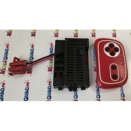 Pack boitier de contrôle + télécommande parentale 2,4Ghz pour Tracteur Agricole 24 Volts