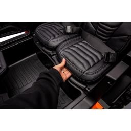 Buggy UTV XXL 24 Volts 14Ah Orange, buggy électrique enfant, version 2 places - 4 moteurs