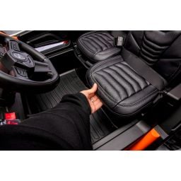 Buggy UTV XXL 24 Volts 14Ah Orange, buggy électrique enfant, version 2 places - 4 moteurs