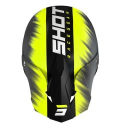 copy ofCasque cross enfant Shot moto quad Furious Kid Versus Gris neon Jaune