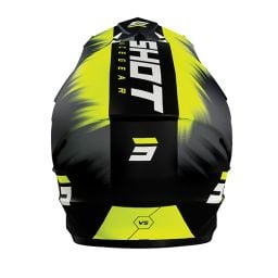 copy ofCasque cross enfant Shot moto quad Furious Kid Versus Gris neon Jaune