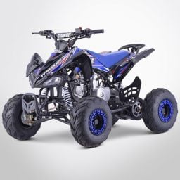 Quad enfant 125cc Typhon bleu, quad essence enfant 10 à 16 ans