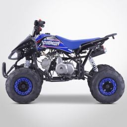 Quad enfant 125cc Typhon bleu, quad essence enfant 10 à 16 ans