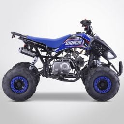 Quad enfant 125cc Typhon bleu, quad essence enfant 10 à 16 ans