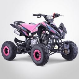 Quad enfant 125cc Typhon rose, quad essence enfant 10 à 16 ans
