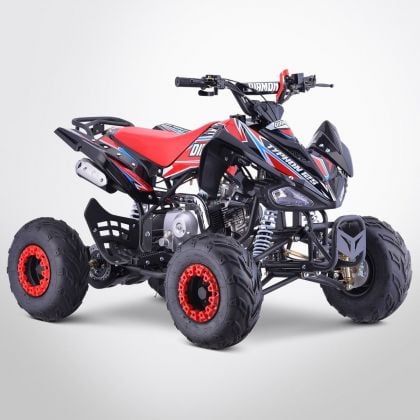 Quad enfant 125cc Typhon rouge, quad essence enfant 10 à 16 ans