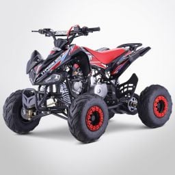Quad enfant 125cc Typhon rouge, quad essence enfant 10 à 16 ans