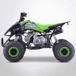 Quad enfant 125cc Typhon vert, quad essence enfant 10 à 16 ans