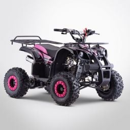 Quad enfant 125cc RINO rose, quad essence enfant 7 à 12 ans