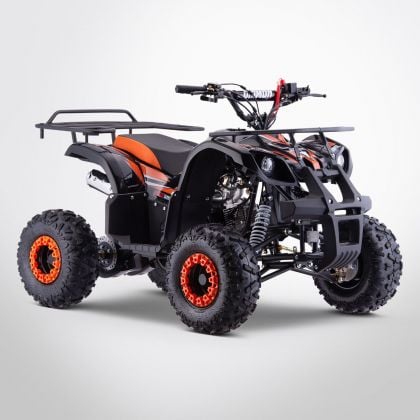 Quad enfant 125cc RINO orange, quad essence enfant 7 à 12 ans