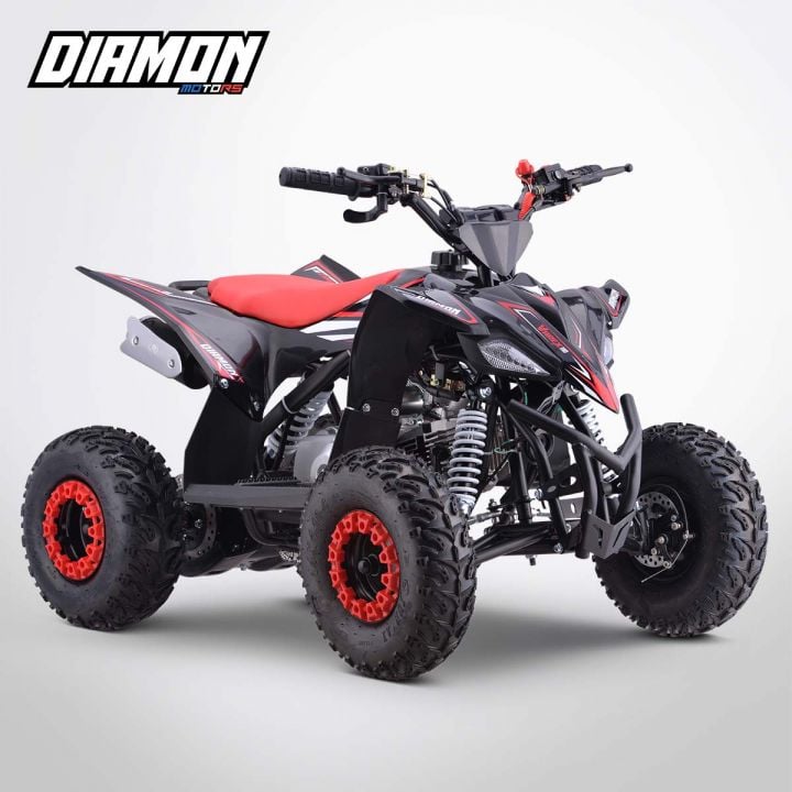 Quad enfant 110cc VAREX rouge, quad essence enfant 6 à 10 ans