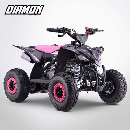 Quad enfant 110cc VAREX rose, quad essence enfant 6 à 10 ans