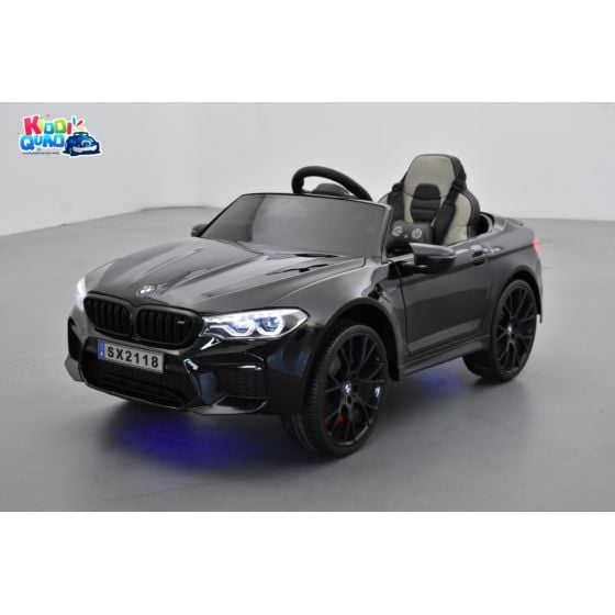 BMW M5 24 Volts noir, voiture électrique enfant 24 Volts 1 place, 2 moteurs