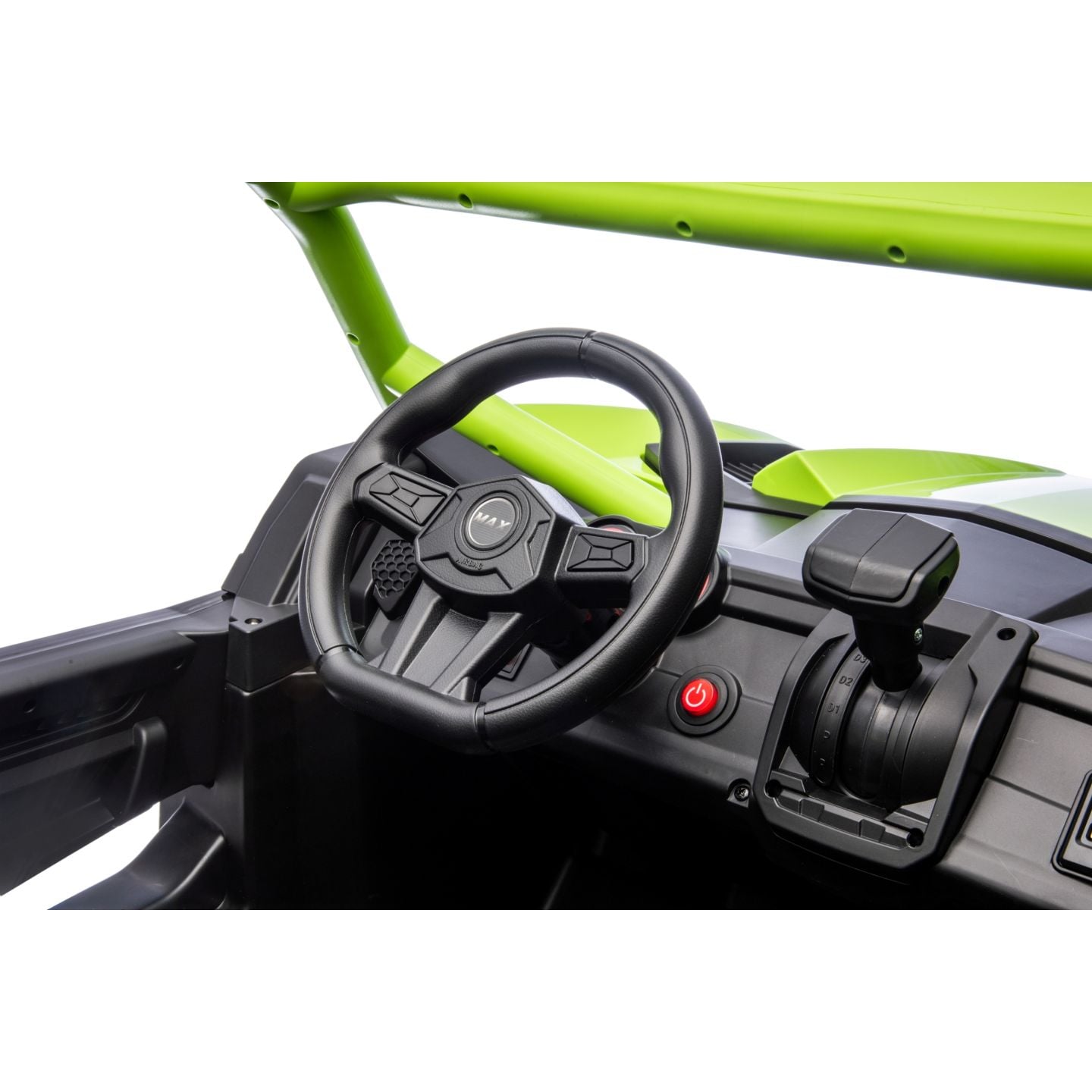 Buggy UTV XXL 24 Volts 14Ah Vert, buggy électrique enfant, version 2 places - 4 moteurs