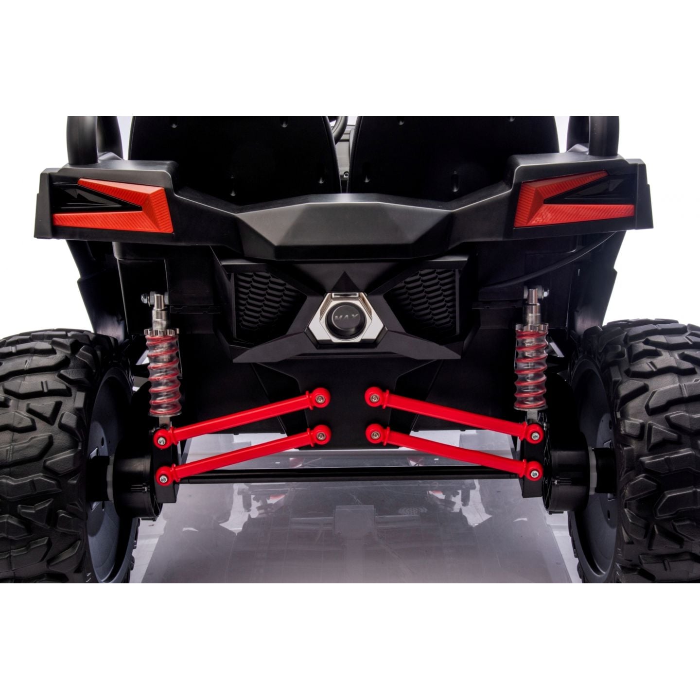 Buggy UTV XXL 24 Volts 14Ah Noir, buggy électrique enfant, version 2 places - 4 moteurs