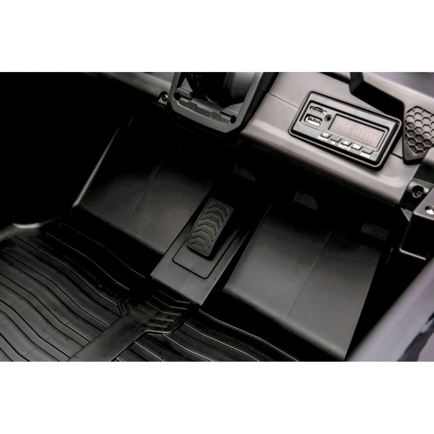 Buggy UTV XXL 24 Volts 14Ah Noir, buggy électrique enfant, version 2 places - 4 moteurs