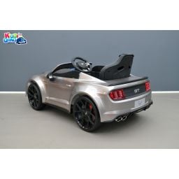 Ford Mustang GT Gris avec écran MP4, voiture électrique pour enfant 24 volts 1 place