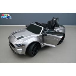 Ford Mustang GT Gris avec écran MP4, voiture électrique pour enfant 24 volts 1 place