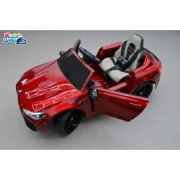 BMW M5 24 Volts rouge, voiture électrique enfant 24 Volts 1 place, 2 moteurs