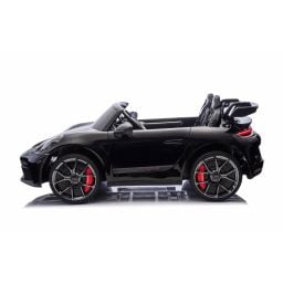 Porsche 911 GT3 2 places Noir Métallisé, voiture électrique pour enfant, 24 volts - 4 moteurs