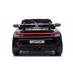 Porsche 911 GT3 2 places Noir Métallisé, voiture électrique pour enfant, 24 volts - 4 moteurs