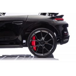Porsche 911 GT3 2 places Noir Métallisé, voiture électrique pour enfant, 24 volts - 4 moteurs