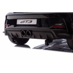 Porsche 911 GT3 2 places Noir Métallisé, voiture électrique pour enfant, 24 volts - 4 moteurs