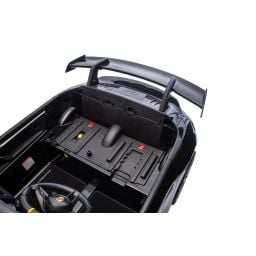 Porsche 911 GT3 2 places Noir Métallisé, voiture électrique pour enfant, 24 volts - 4 moteurs
