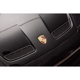 Porsche 911 GT3 2 places Noir Métallisé, voiture électrique pour enfant, 24 volts - 4 moteurs
