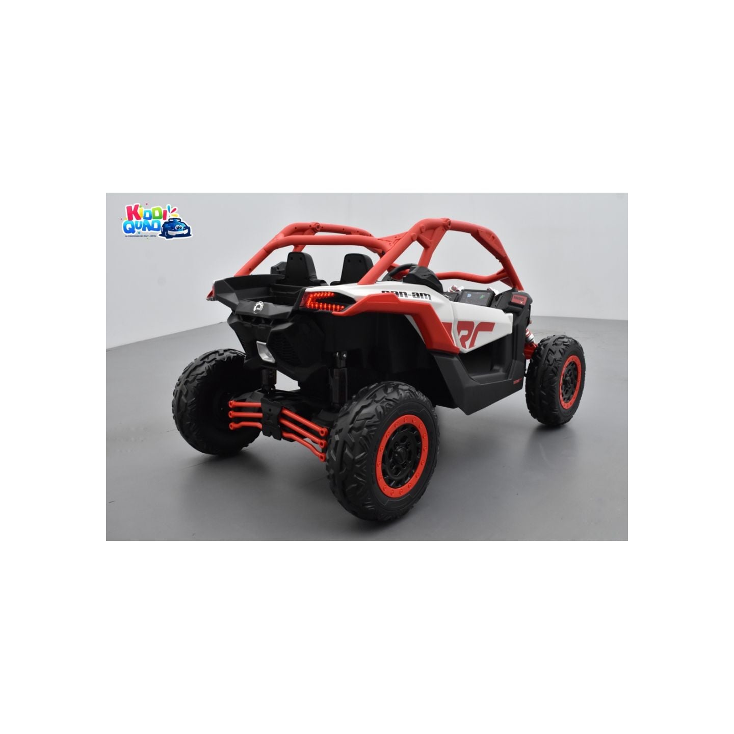 Buggy Can-Am "Maverick" 24 Volts électrique enfant Rouge, buggy électrique enfant 24 Volts 7 Ah, 2 moteurs